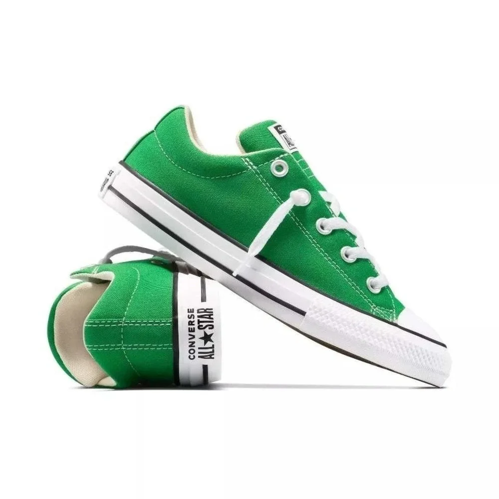 Converse Kids' Street Ox Low Top Sneakers Green Size 3 – New In Box